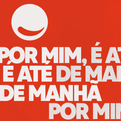 Por mim, é até de Manhã