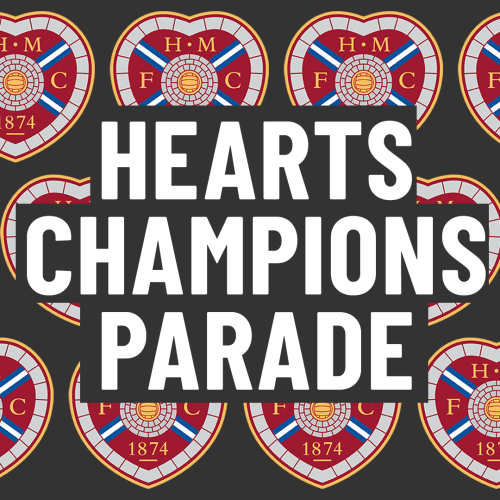 The Hearts Champions Parade