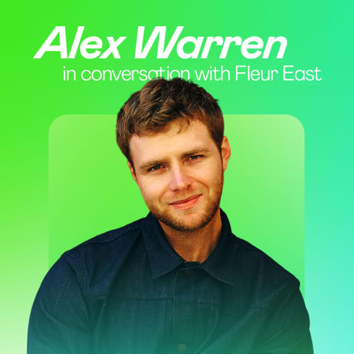 Alex Warren in conversation with Fleur East