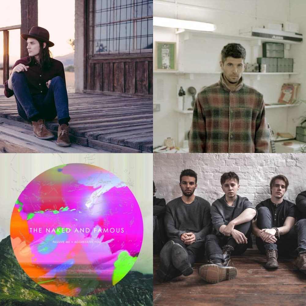Relaxed 10s from James Bay, Nick Mulvey, The Naked and Famous & more